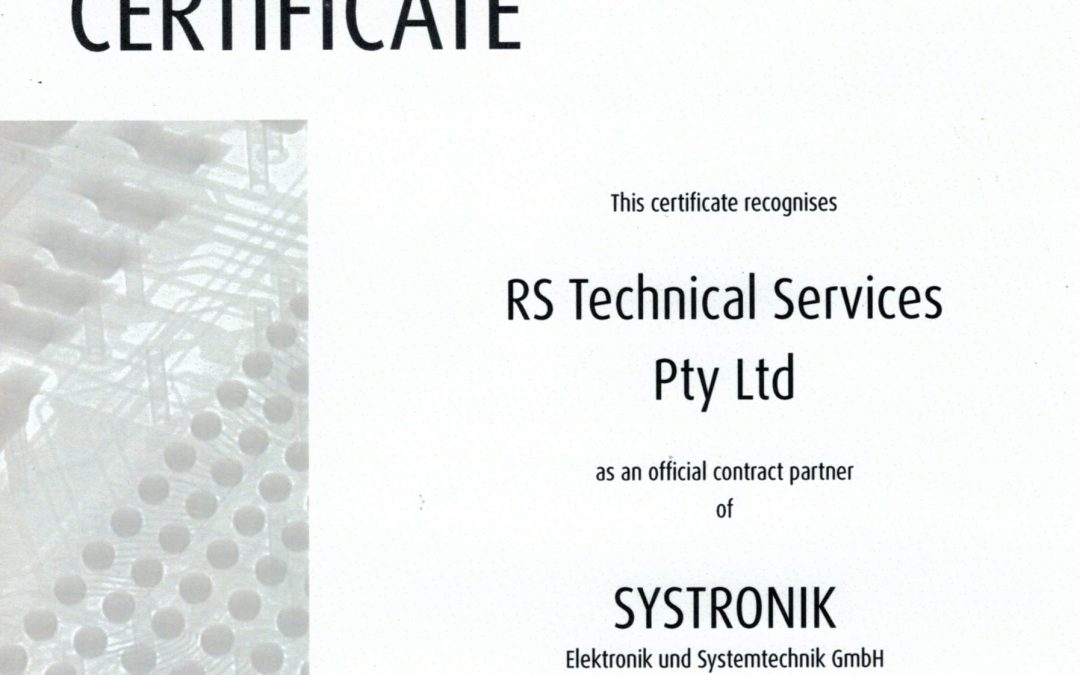 RS Technical Services becomes official Systronik Partner